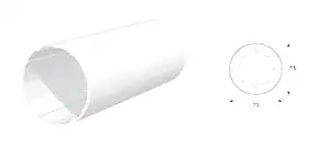 Açılı Dönüş Boru Profili