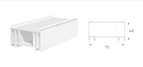 Kasa Kaldırma Profili (40 mm)