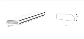 Tek Cam Çıta Profili