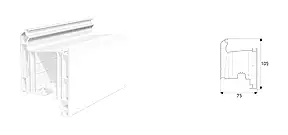 İçe Açılır Kilitli Kapı Profili