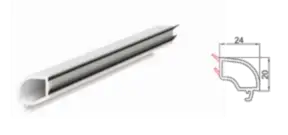 24 Mm Çift Cam Çıta Profili / Yeni