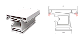 Dışa Açılır Kapı Profili