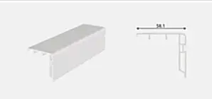 Kapı Kanat Kapama Profili (75mm)