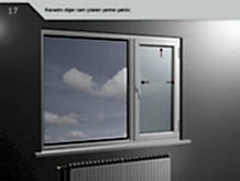 Kanadın diğer cam çatıları yerine çakılır.