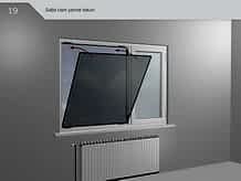 Sabit cam yerine takılır.